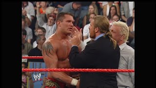 Evolution Betrays Randy Orton After He Retains The World Heavyweight Championship 8/16/2004