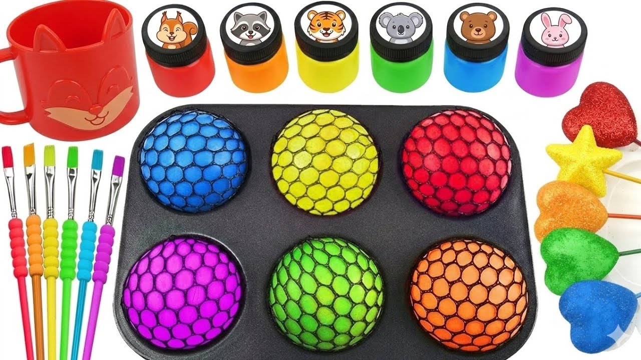 Part 28 । Satisfying Video l DIY How To Make Rainbow Colorful Sprunki Slimes & Mixing Glitter Candy 