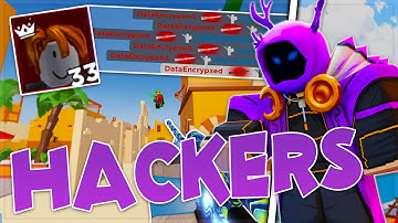 DESTROYING HACKERS in Arsenal! Roblox Arsenal Destroying hackers #3