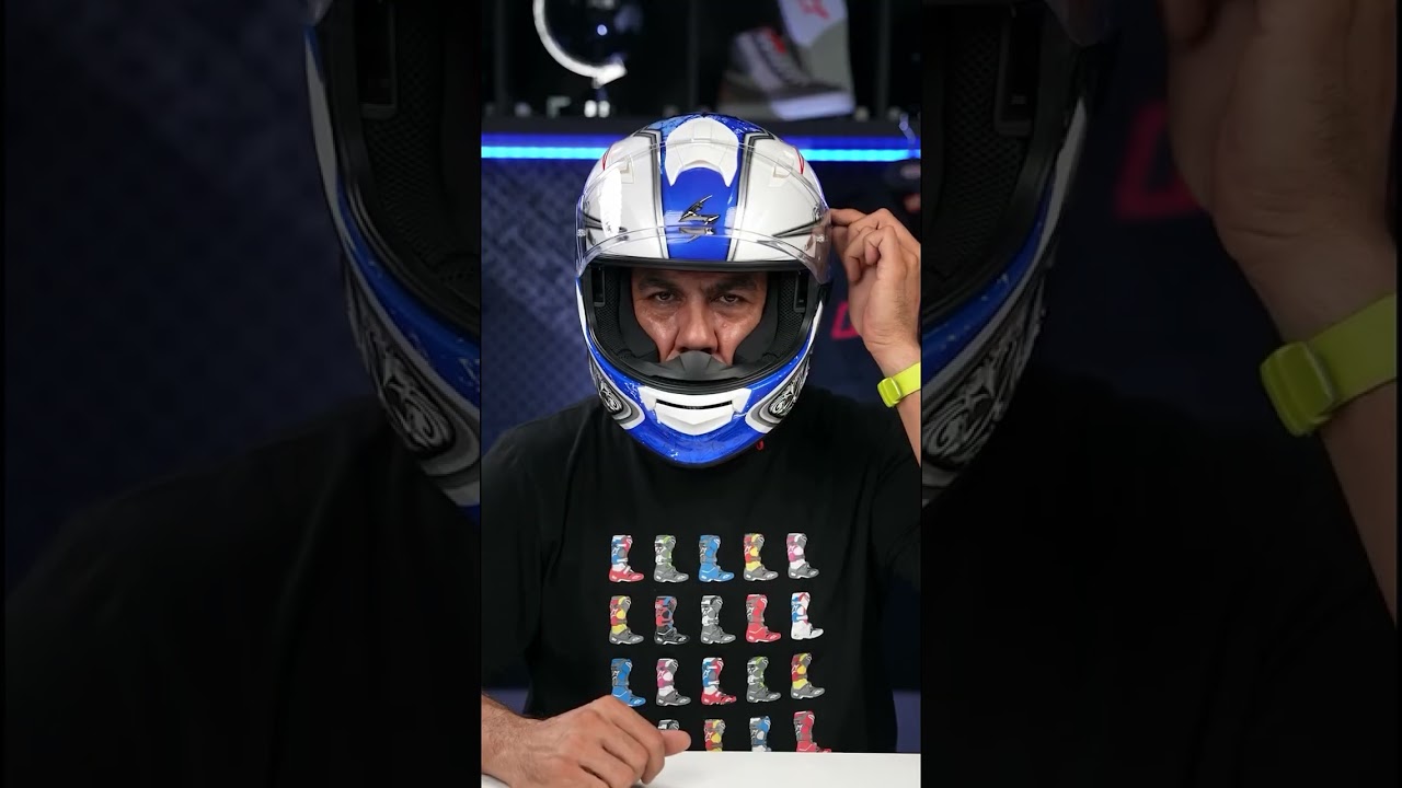 Scorpion EXO 491 Zumo Kapalı Motosiklet Kaskı Siyah / Mavi Fiyatı