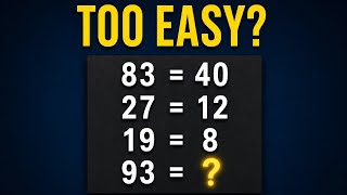 Your IQ vs This Tricky Number Pattern