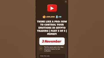 THINK LIKE A PRO: HOW TO CONTROL YOUR EMOTIONS IN CRYPTO TRADING | PART 5 OF 5 | MEMEFI #memefi