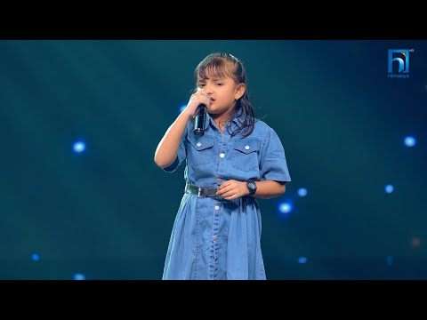 Aarju Khadka "Lau Hai Maya Sutukkai Aaunu Hai" | The Voice Kids Season 4 - 2025