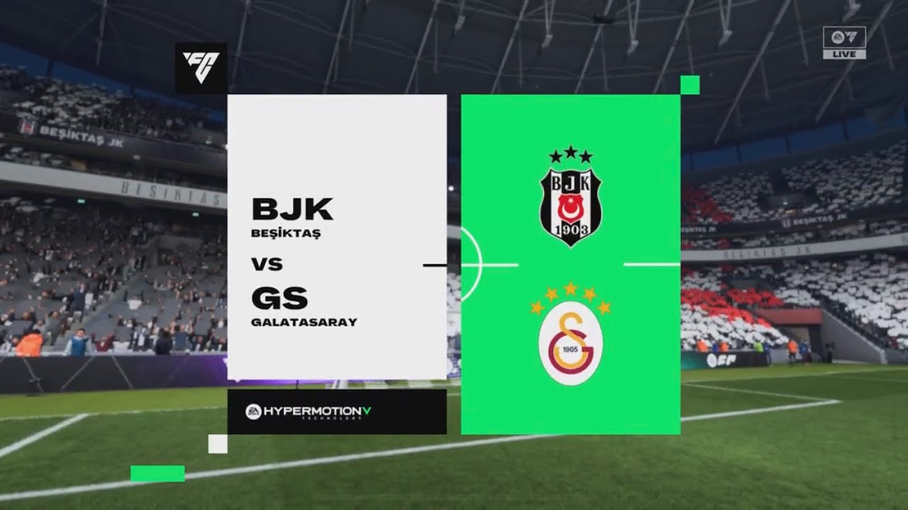 Beşiktaş-Galatasaray Fifa 26 Dolmabahçe’de olacak olanlar,Oh Şov