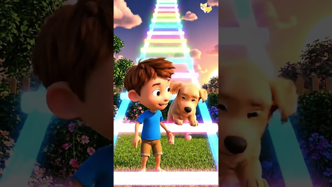 ✨ Leo & Poppy’s Sky Adventure! 🏰☁️ | The Floating Castle | 3D Animated Short for Kids.  