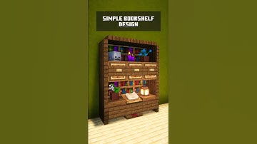 Minecraft Bookshelf Hack You NEED to Try!