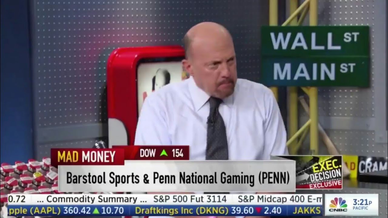 CRAMER JUMPIN ON THE $PENN TRAIN!