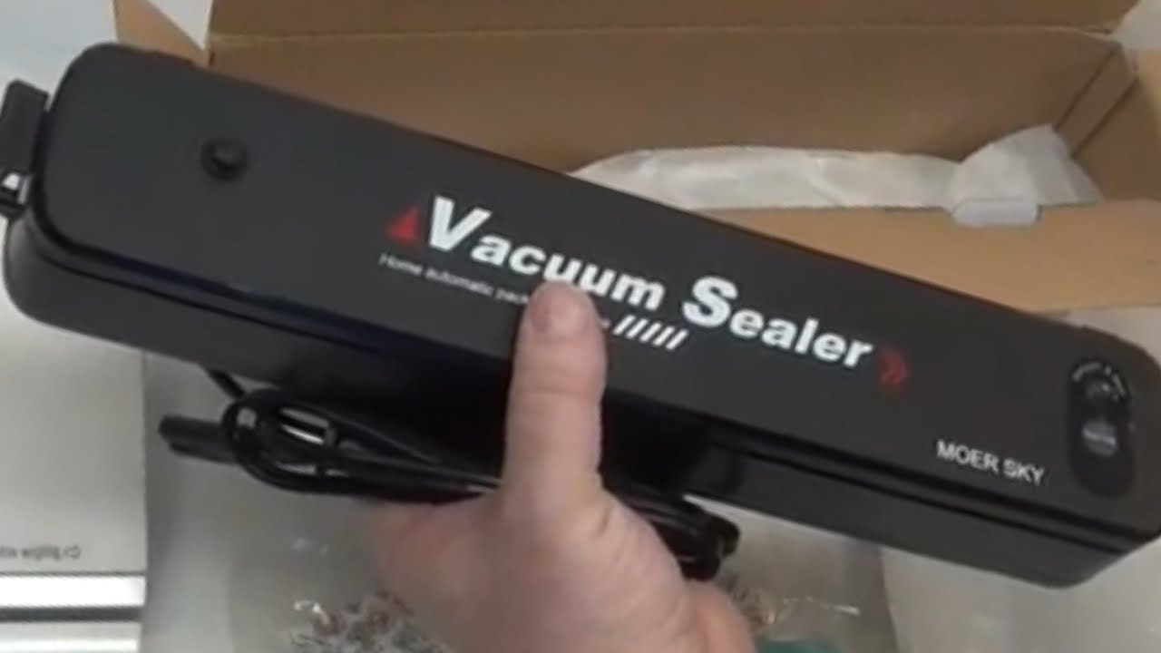 Live - Unboxing and Demo!  Basics Food Vacuum Sealer Machine