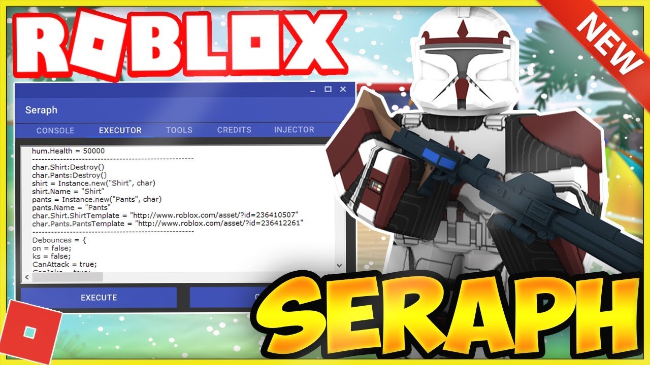 New Roblox Exploit Hack Seraph Patched Lvl 7 Lua Wrapper W Admin Tools Skyblox More Youtube - seraph roblox hack download