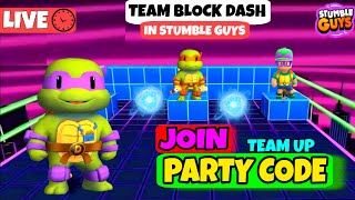 🛑LIVE🛑 STUMBLE GUYS | STREAM EUROPE SERVER | ENDLESS BLOCK DASH MAP