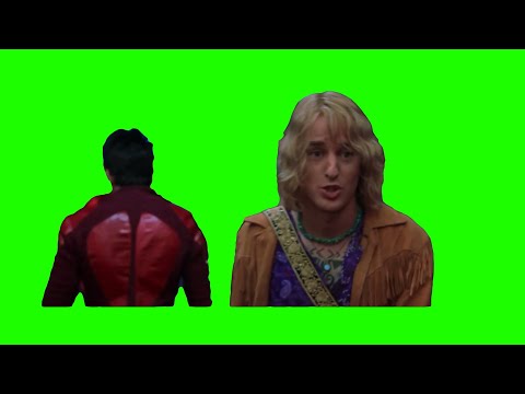 Excuse me brah - Zoolander | Green screen