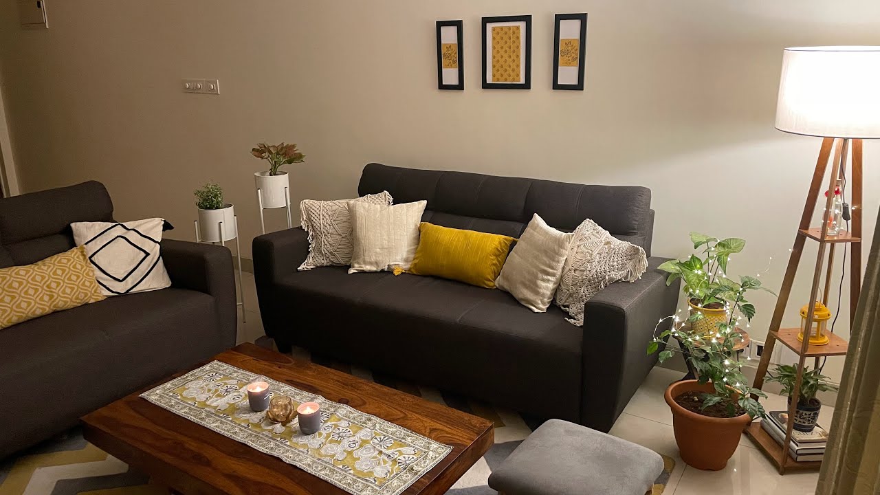 Living Room setup Living room makeover Simple budget DIY