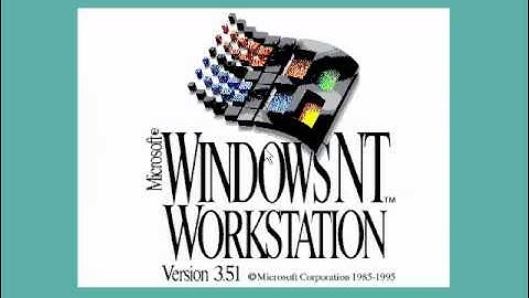 Microsoft Windows NT Version 3.51 Workstation Build 1057 Service Pack 5 (1996-Present) BLB