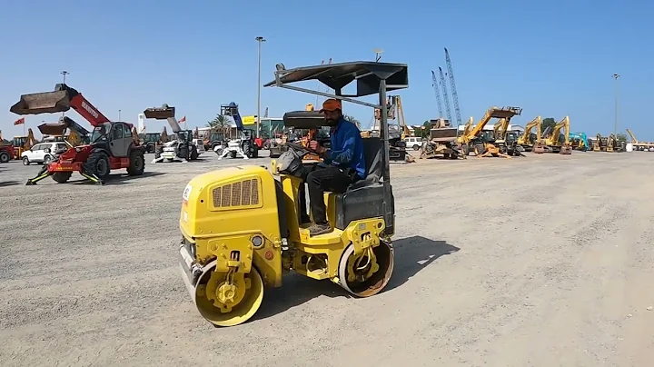 Dynapac CC900 Tandem Vibratory Roller - Dubai, UAE Timed Auction | 21 & 22 June 2022
