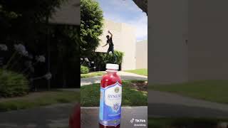 Bottle cap challenge Zach King Best Magic Tiktok video ever 😱 #zachking #tiktok #shorts