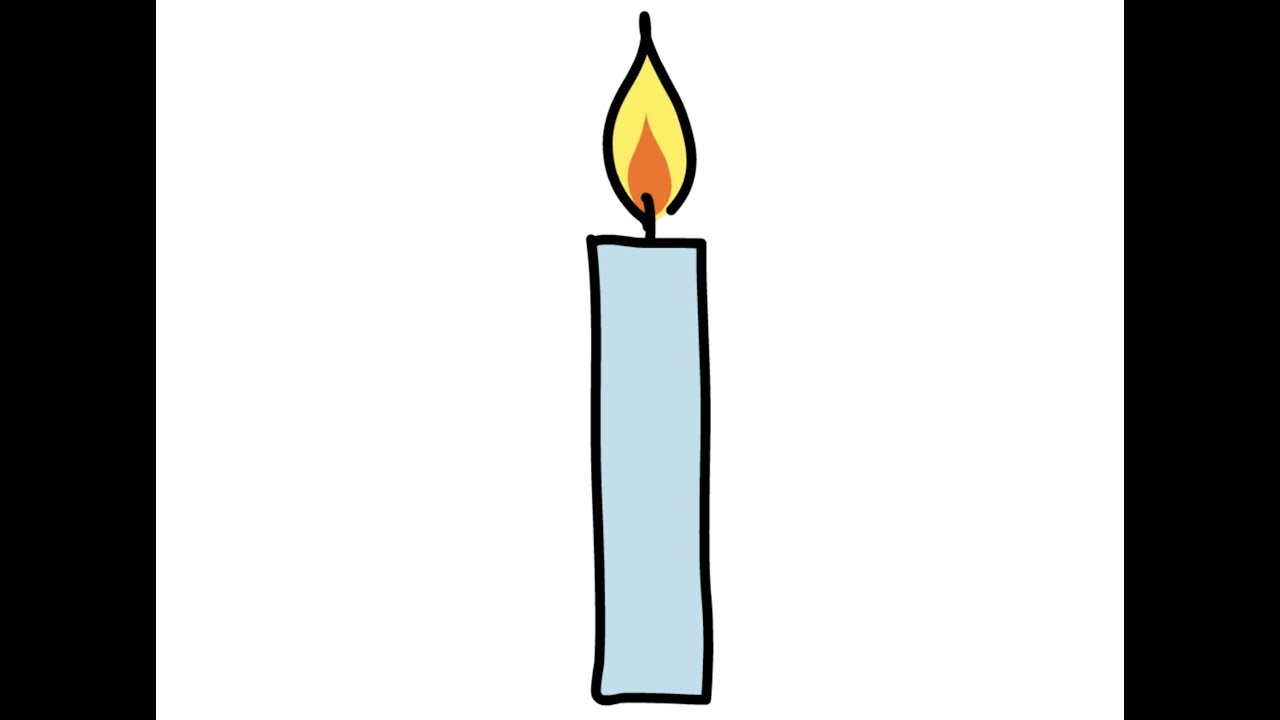 Картинка свеча для детей на прозрачном фоне для детей