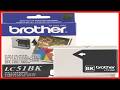 Brother Genuine LC51BK Black Ink Cartridge: Reliable Prints Every Time