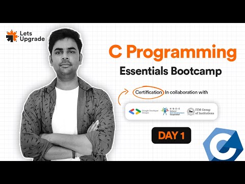 Day 1 | Introduction to C | C Programming Essentials Bootcamp (5 Days)
