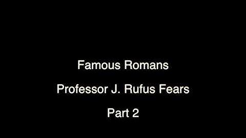 Famous Romans Part 2