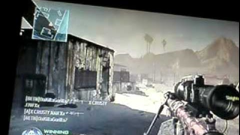 call of duty MW2 rust Quickscoping  must see amazing shots!