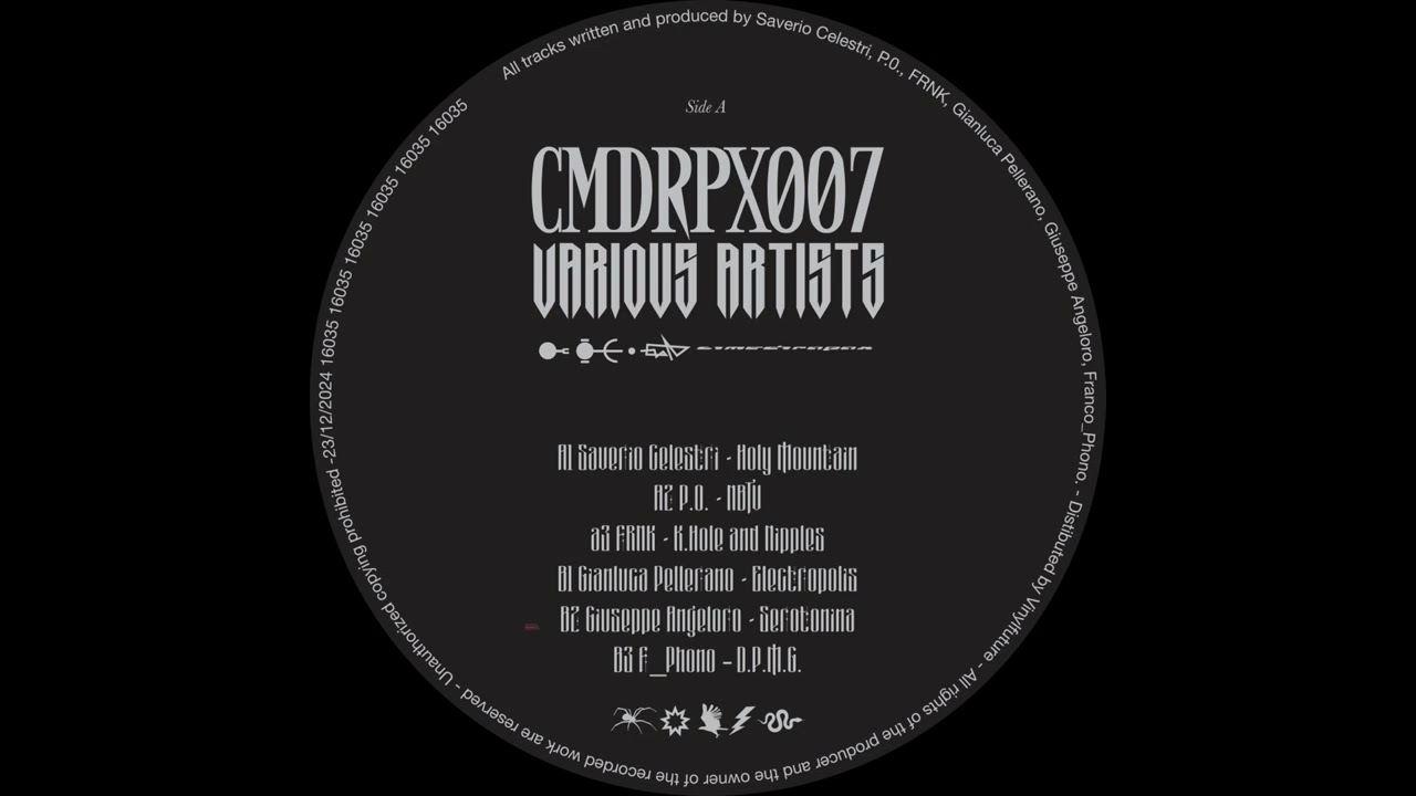 CMDRPX007 - A1 SAVERIO CELESTRI - HOLY MOUTNAIN