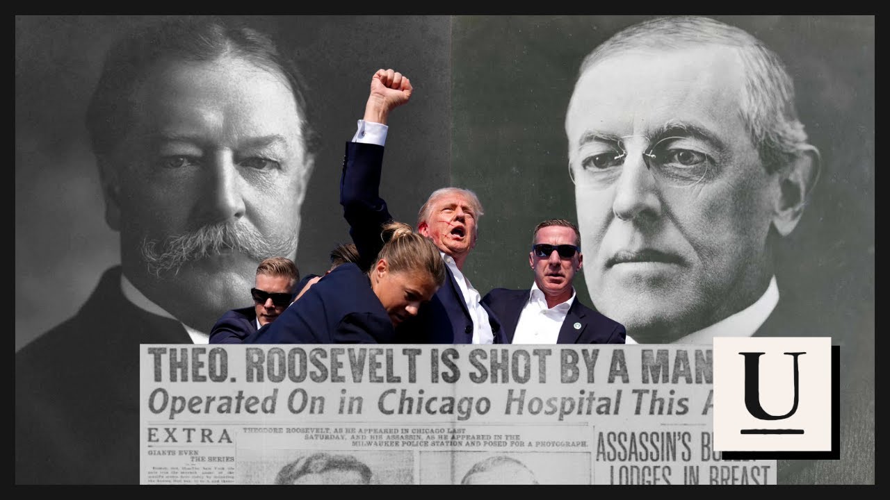 How did Taft and Wilson react to Theodore Roosevelts attempted assassination in 1912?