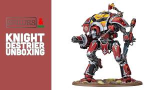 Imperial Knight Destrier Unboxing - Warhammer 40k