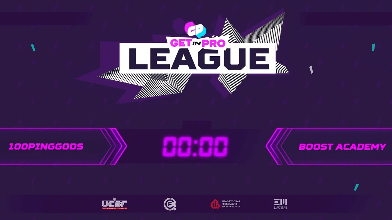 Казахстан - 1/2 ФИНАЛА. 100PINGGODS vs BOOST ACADEMY. Get In Pro League (1 карта)
