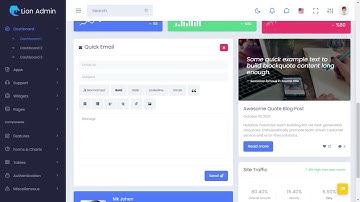 Bootstrap Admin Dashboard Templates with LTR Light Theme