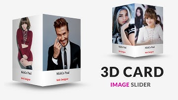 3D Cube Image Effect | Only HTML, CSS & Swiper.js