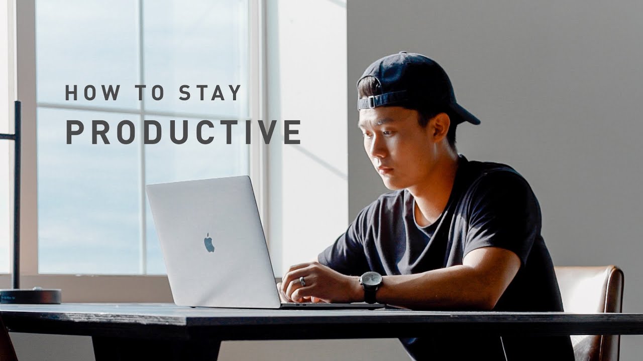 How To Stay Productive | Working From Home - YouTube