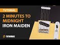 Como tocar 2 minutes to midnight - Iron Maiden CLASE TUTORIAL COMPLETA