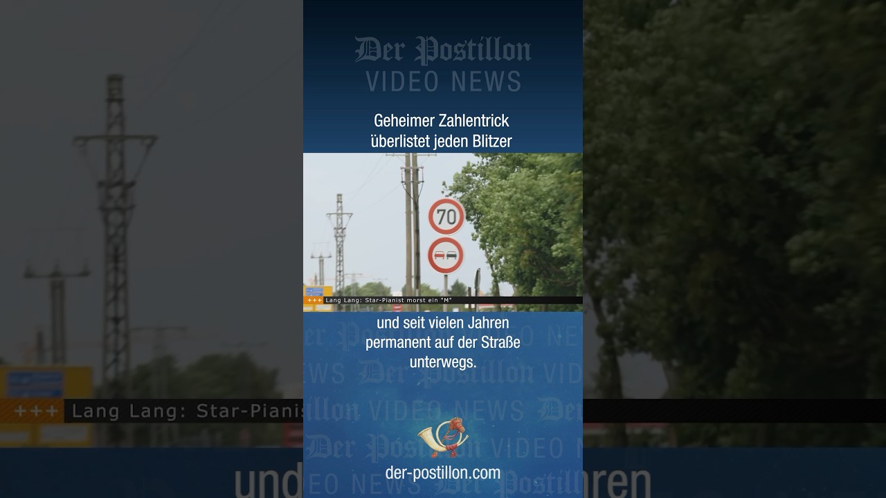 Autofahrer entlarvt geheimen Zahlentrick, mit dem sich jeder Blitzer überlisten lässt