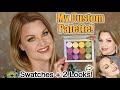 My Own Custom Palette | Swatches + 2 Looks! | Single Eyeshadow Week S1 E1