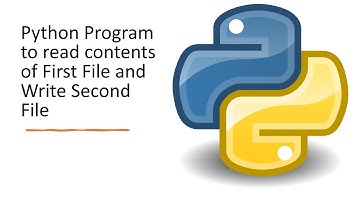 write a python program to read contents of first.txt file and write same content in second.txt file