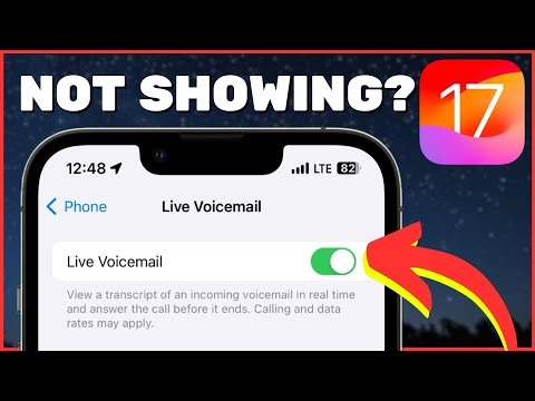 How to Fix Live Voicemail Not Showing on iPhone (iOS 17)