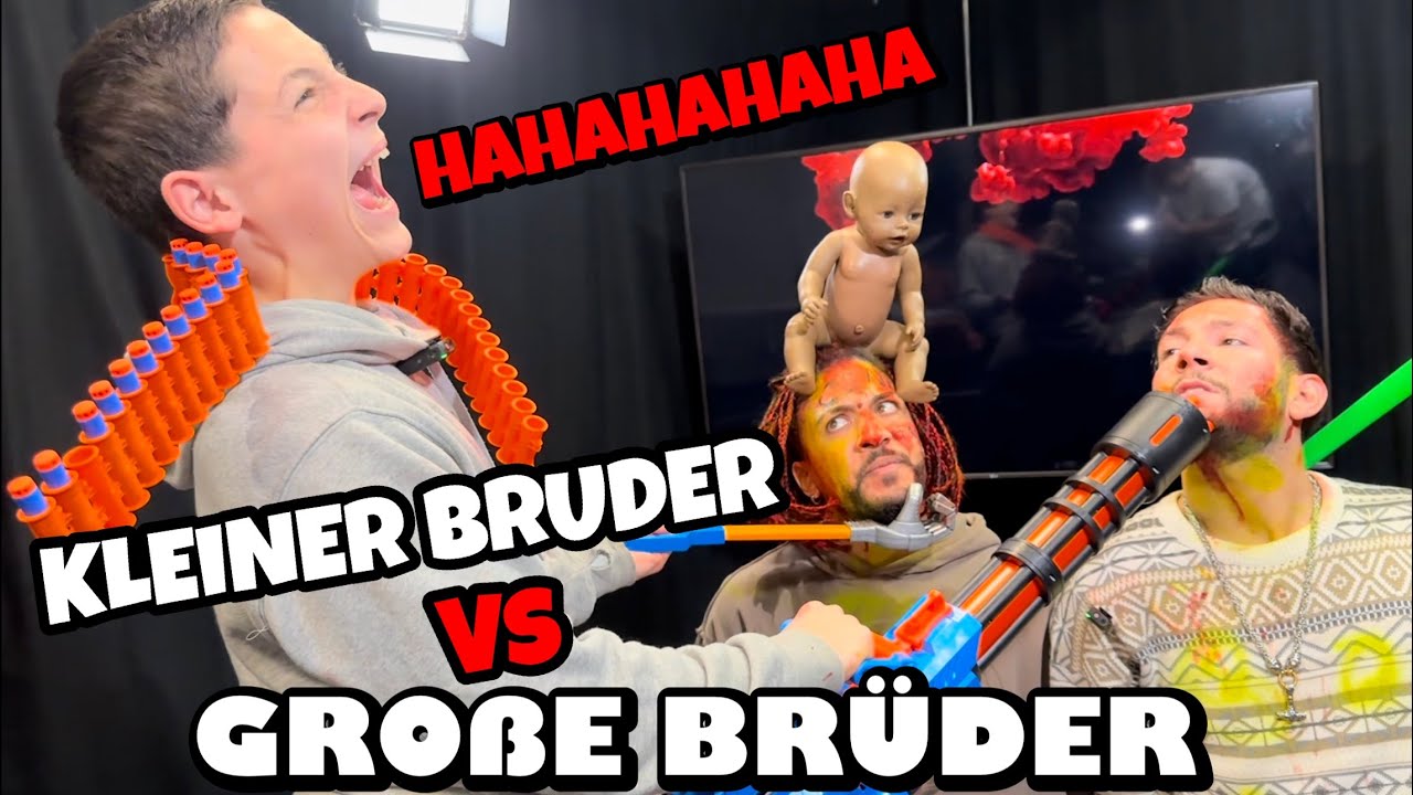 Mein kleiner BRUDER darf 30min. ALLES mit MIR machen !?😂😡Wer hält mehr aus? pt.2