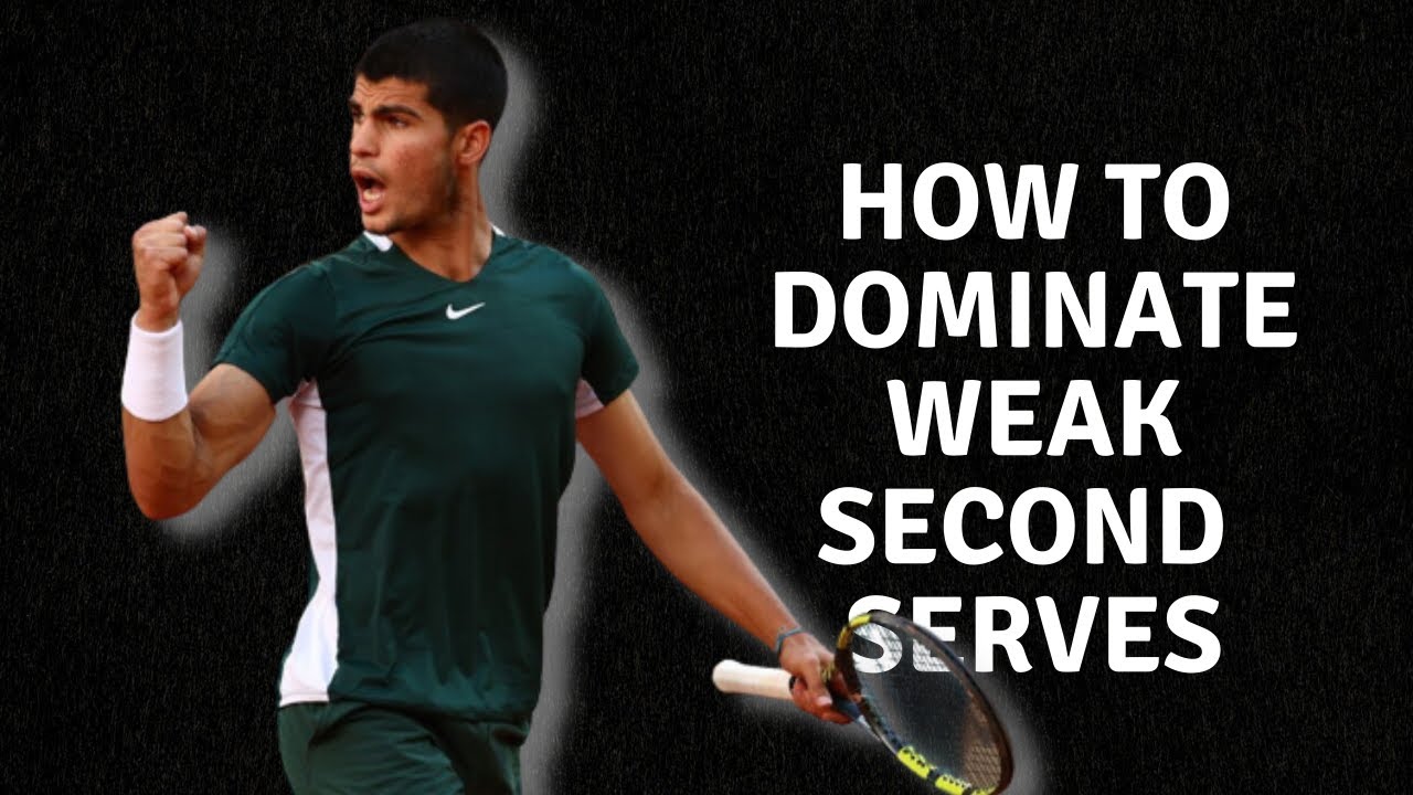How to DOMINATE weak second serves