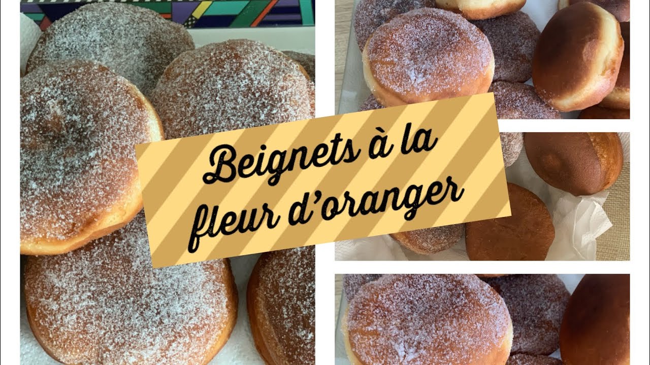 Beignets à la fleur d’oranger -monsieur cuisine connect- moelleux