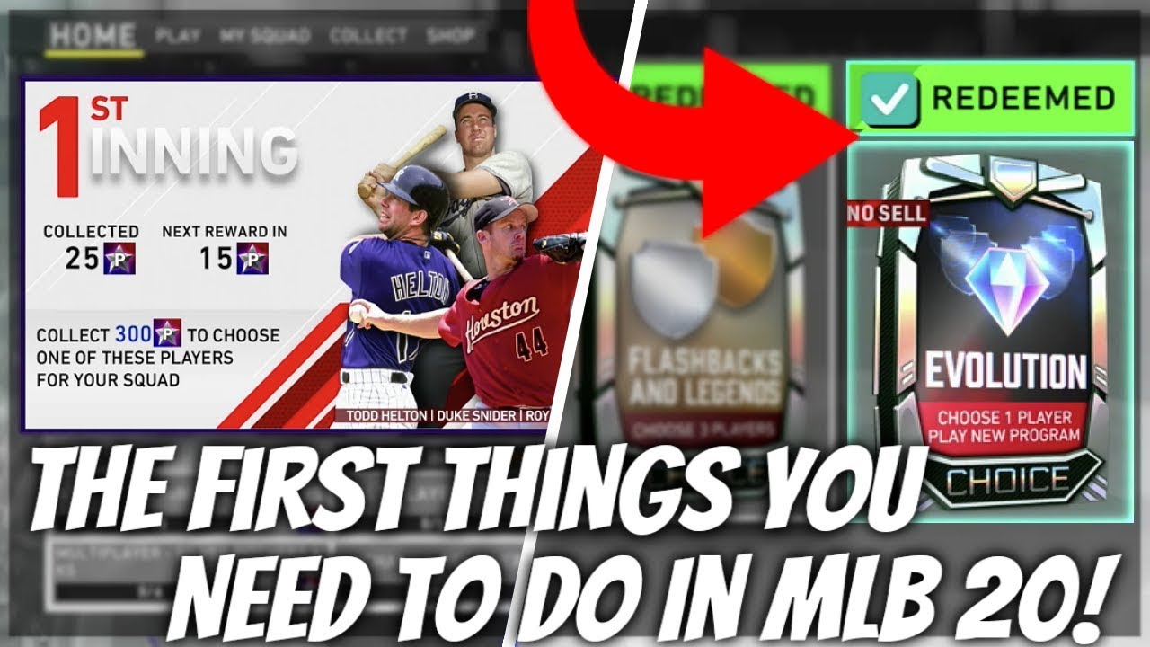The First Things You NEED To Do In MLB The Show 20 Diamond Dynasty For A GREAT Team! YouTube