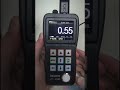 การใช้งานเครื่องวัดความหนา UT-400D