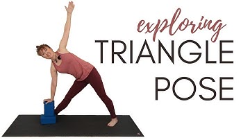 How to do Trikonasana step by step, plus tips and tricks for a happier healthier triangle pose
