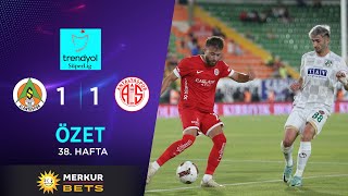 Merkur-Sports C Alanyaspor 1-1 B Antalyaspor - Highlightsözet Trendyol Süper Lig - 202324