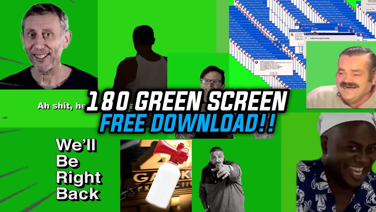 Kumpulan Green Screen Pack Meme Lucu Terbaru 2019 Free