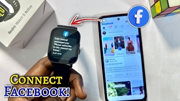 How to Connect Facebook to Redmi Watch 5 Active | Facebook Messages in Redmi Watch