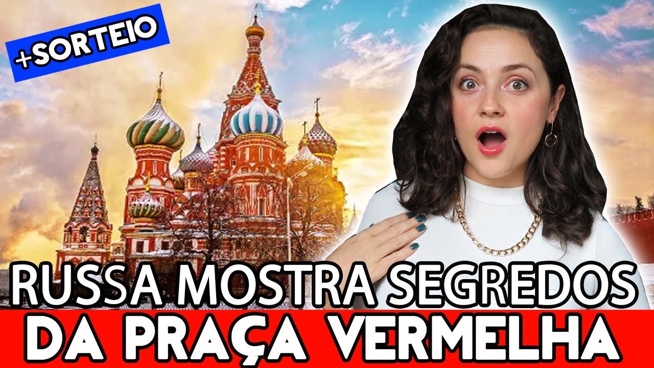 TOUR NA PRAÇA VERMELHA E CATEDRAL SÃO BASÍLIO DENTRO | FATOS CHOCANTES E CURIOSIDADES (+SORTEIO!)