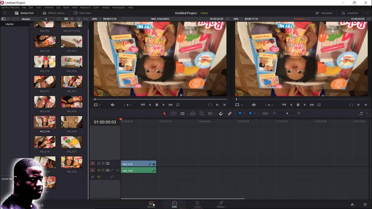 Davinci Resolve How to flip an image YouTube