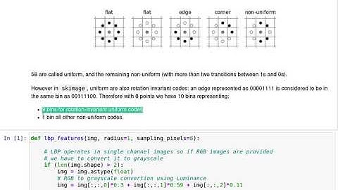 DIP 07 - Image Description (4) - Texture analysis with LBP implemenation in python and skimage