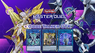 [Yu-Gi-Oh! Master Duel] Code Talker, Insane Turn 2 OTK! - part 3