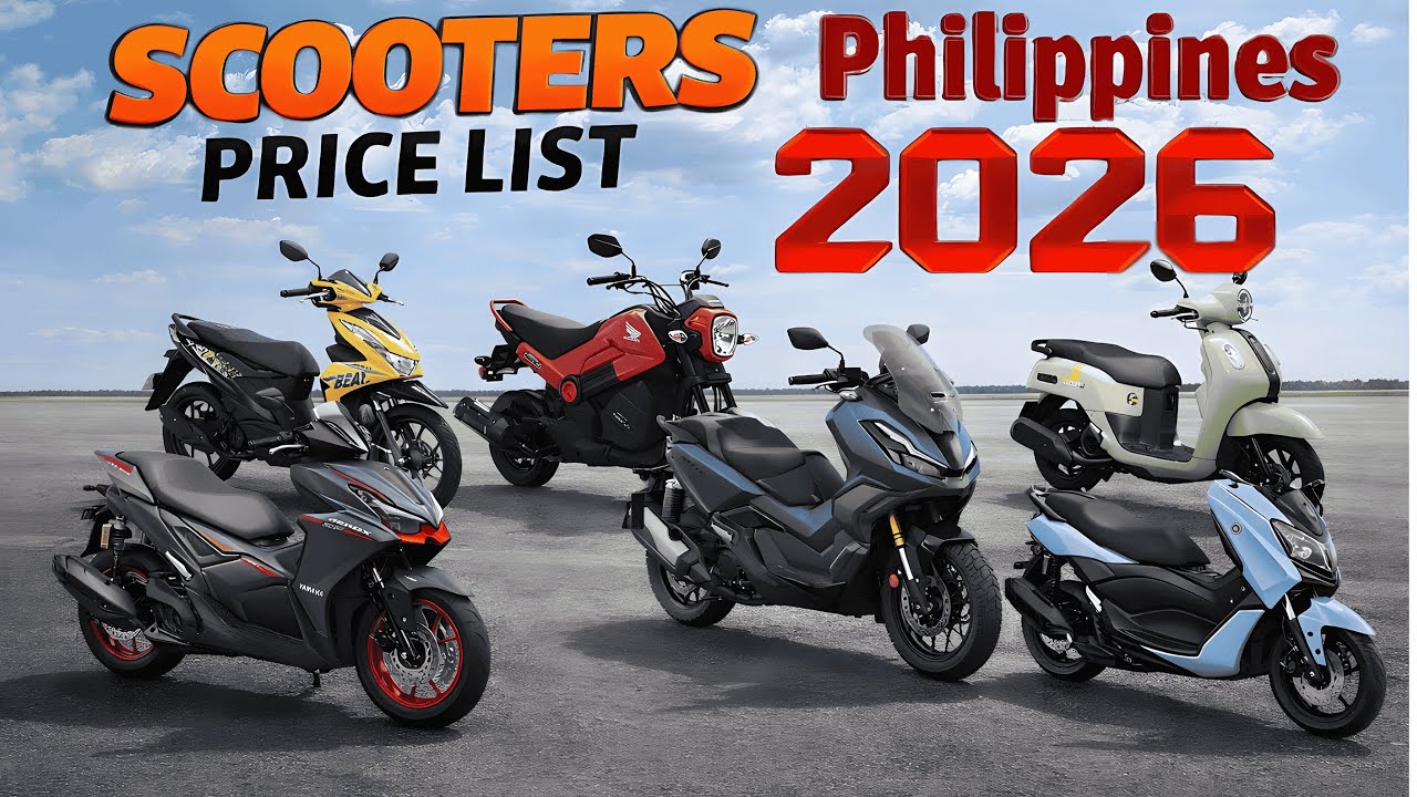 Scooters Price List in Philippines 2026